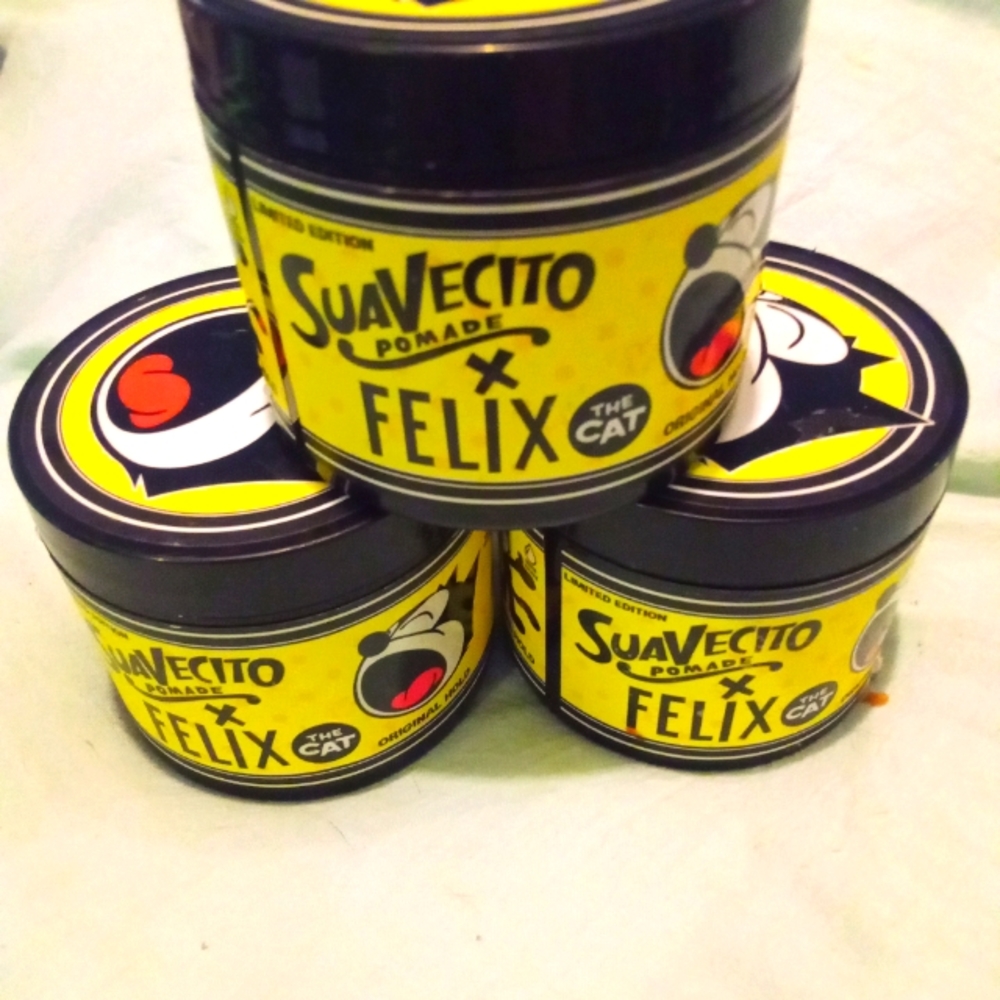 Set of 3 Suavecito pomade X Felix the cat